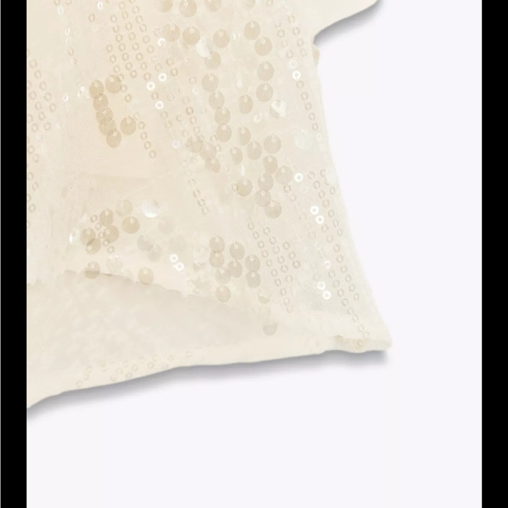 Zara Cream Mini Dress - Picture 2 of 5